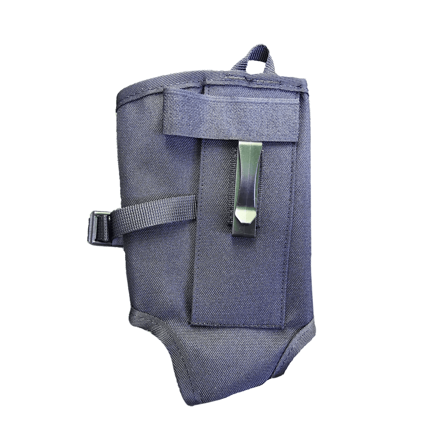 BOLLI-Flaschenhalter-Innovative-Coole-Jacke-Fuer-Hundehalter-Gassi-Mantel-Funktionell-robust-leicht-Klett-Clip-Guertel-schwarz-hinten-rueck