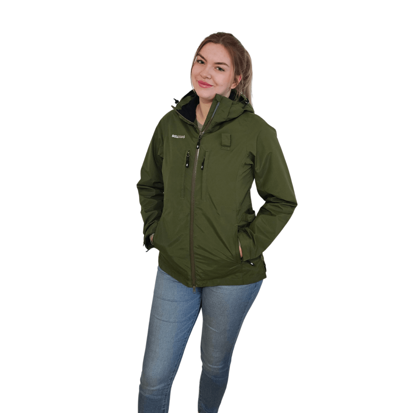 BOLLIAM-Hundehalterin-Jacke-Damen-Modern-Cool-Innovativ-Uebergangsjacke-Mantel