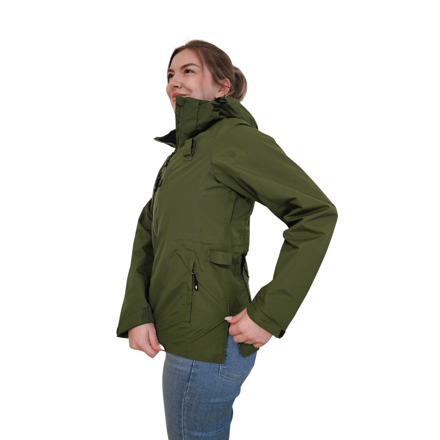 BOLLIAM-Hundehalterin-Jacke-Damen-Modern-Cool-Innovativ-Uebergangsjacke-Mantel